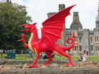 Dragon at Cardiff Castle